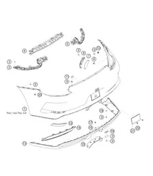 Rear-end covering 911 (991) GT3 CUP 2018 - 2019