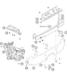 Hitzeschutz hinten für 911 (991) GT3 CUP 2018 - 2019
