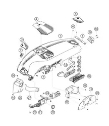 Instrument board 911 (991) GT3 CUP 2018 - 2019