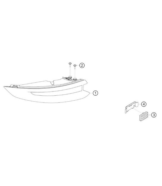 Diagram 9.9-09 Porsche 970.1 Panamera 4S V8 4.8L 2009-13 Electrical equipment