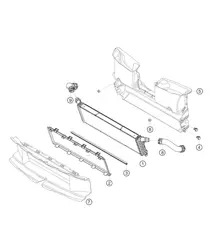 Middenwaterradiator 911 (992) GT3 CUP 2021