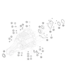 Cojinetes y tapones de la caja de cambios 911 (992) GT3 CUP 2021