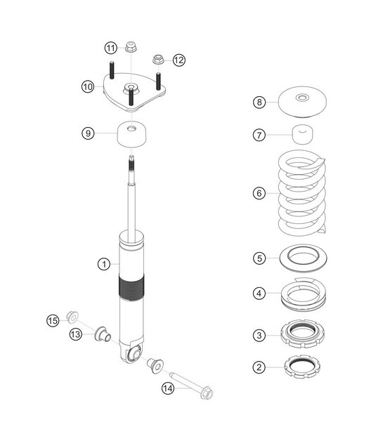 Diagram 5.5-06 Porsche Panamera 970 MK1 (2009-2013) Achteras