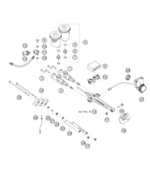 Accionamiento del freno 911 (992) GT3 CUP 2021