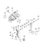 Hand Lever System, Pedal Cluster  992 (911) 2019>>