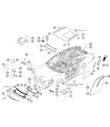 Rohkarosserie 911 (992) GT3 CUP 2021