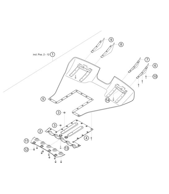 Diagram 8.8-08 Porsche 9J1.1 Taycan 2020-24 