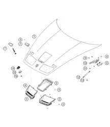 911（992）GT3 CUP 2021款前盖