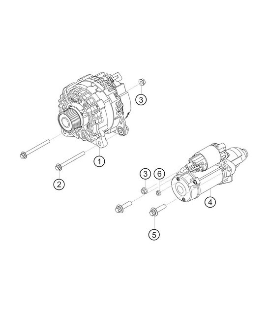 Diagram 9.9-05 Porsche 997 (911) MK2 2009-2012 Electrical equipment