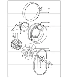 air cooling 911 TURBO 1975-77