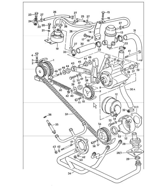 air injection 911 TURBO 1975-77