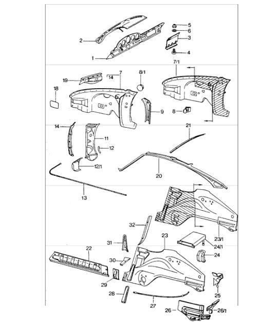 Diagram 801-20 Porsche Taycan 4S Cross Turismo 