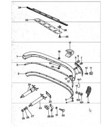 bumper rear 911 TURBO 1975-77