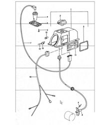 control mechanism for heating 911 TURBO 1975-77