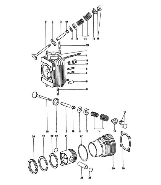 Diagram 103-000 Porsche Taycan (9J1) MK1 2020-2024 