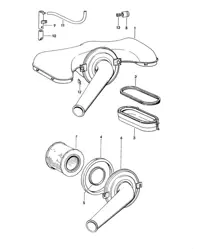 Luftfiltersystem 914-6 1970-76