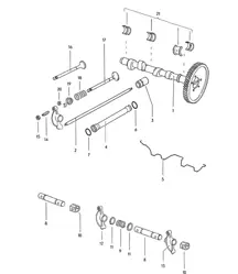 Camshaft / Valves  914 1970-76