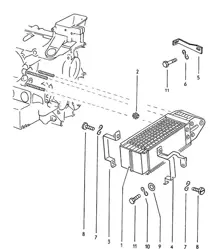 Lubrification moteur / Refroidisseur d'huile 914 1970-76