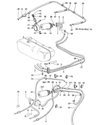 Conduite de carburant >>1974