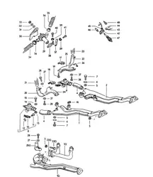 Système d'échappement / Échangeur de chaleur 914 1970-76