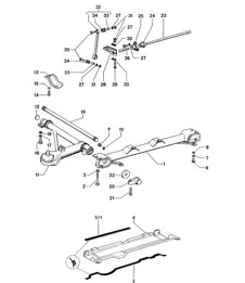 Train avant / Stabilisateur 914 1970-76