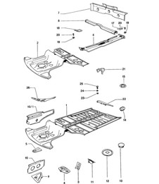 Frame - Front - 914 1970-76