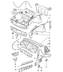 Binnenbetimmering 914 1970-76