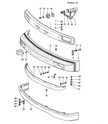 Paraurti ANTERIORE 914 1975>>