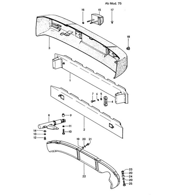 Diagram 802-010 Porsche Cayman 987C/981C (2005-2016) Body