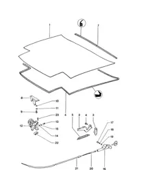 VOORKANT Deksel 914 1970-76