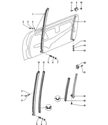 Deurglaskozijn 914 1970-76
