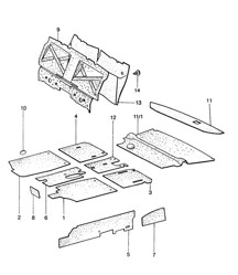 Sound absorber 914 1970-76
