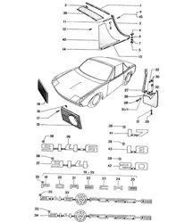 Accesorios decorativos 914 1970-76