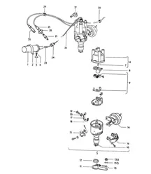 Impianto elettrico motore 914 1970-76