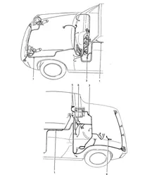 Faisceaux de câbles 914-6 1970-76