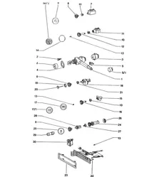 Switch / Dashboard trim  914 1970-76