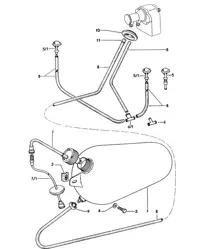 Ruitensproeierinstallatie 914 1970-76