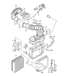 Système de filtre à air 924 1976-79