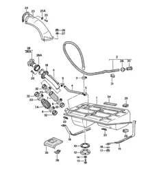 Serbatoio carburante 924 1976-79