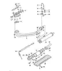 Uitlaatsysteem / Voordemper 924 1976-79
