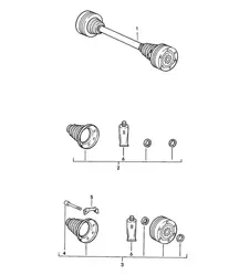 Aandrijfas 924 1976-79