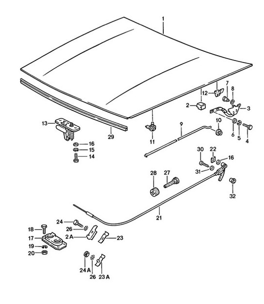 Diagram 803-000 Porsche Taycan (9J1) MK1 2020-2024 