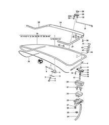 Achterklep met achterruit 924 1976-79