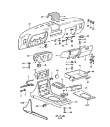 Tableau de bord 924 1976-79