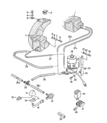 Headlight washer system (M288 - Headlamp washer) 924 >>1978