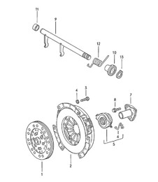 Clutch 924 1980 - 1985