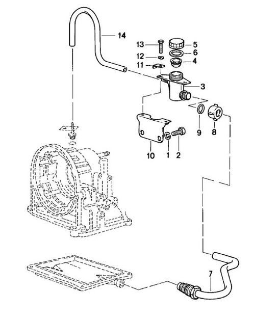 Diagram 309-005 Porsche 997 MK1 Carrera 2S 3.8L 2005-08 Transmission