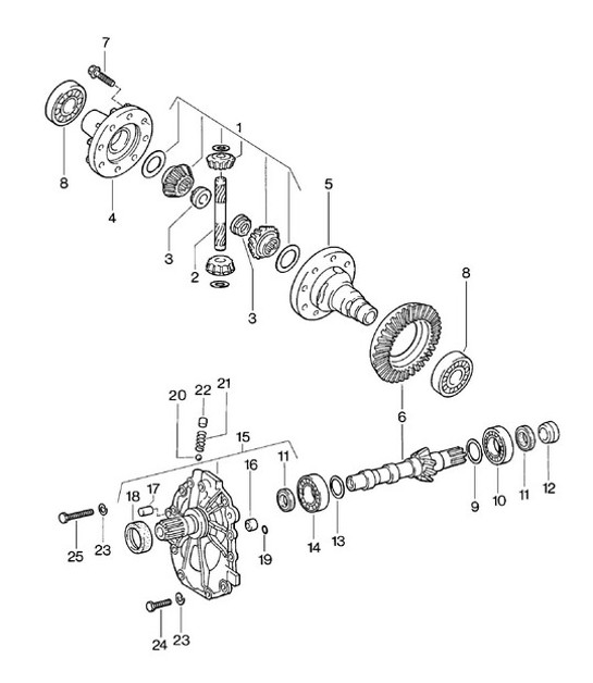 Diagram 311-000 Porsche Panamera 971 MK2 (2021-2023) 