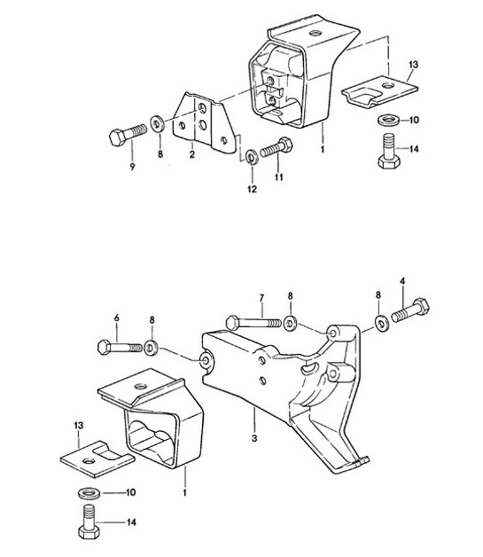 Diagram 312-000 Porsche Panamera 971 MK2 (2021-2023) 