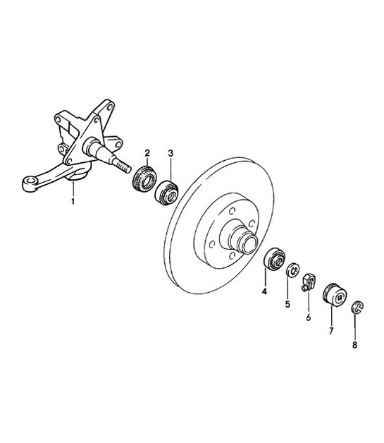 Diagram 401-005 Porsche 992.1 Carrera 4 3.0L 2019-24 